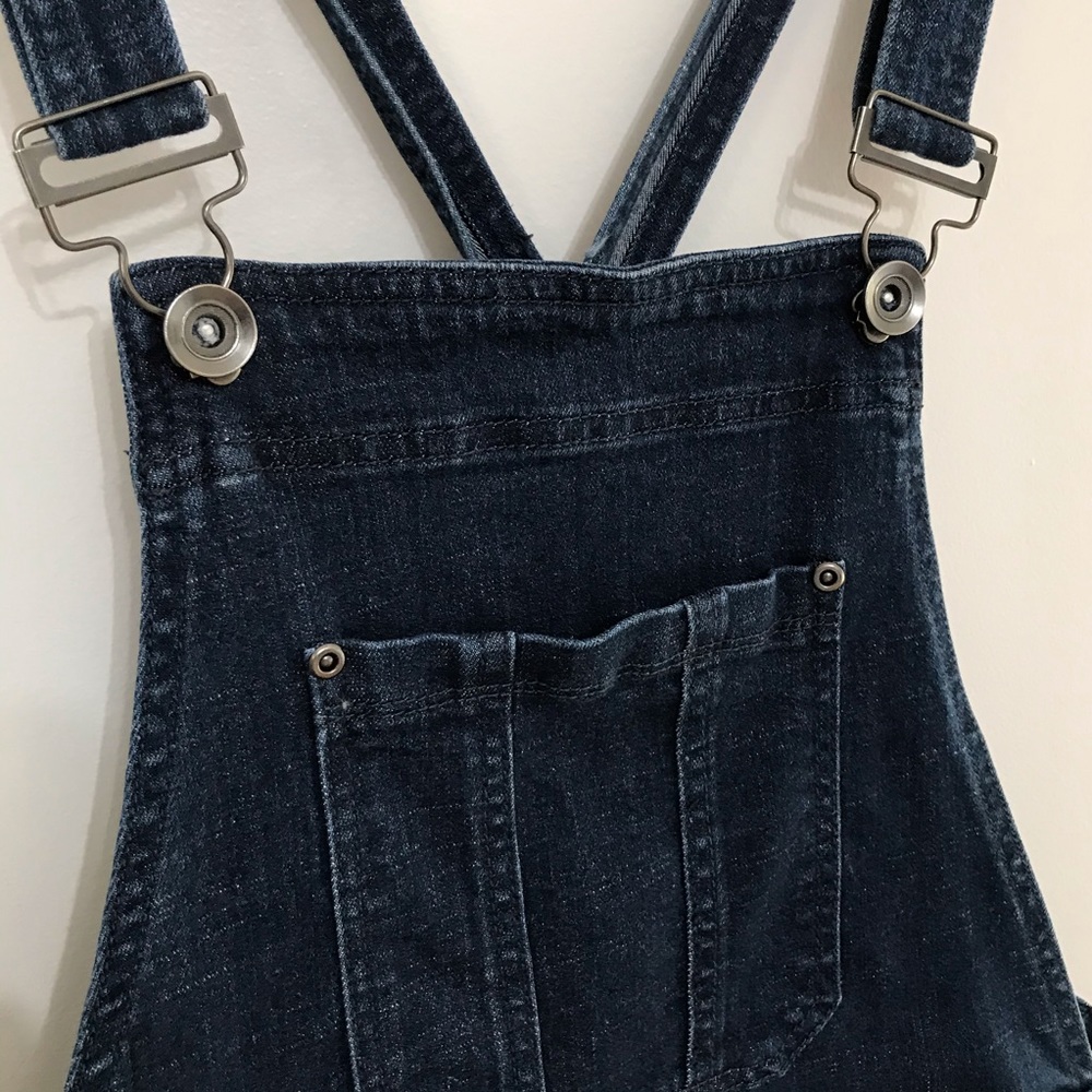 Forever 21 Dark Wash Overalls